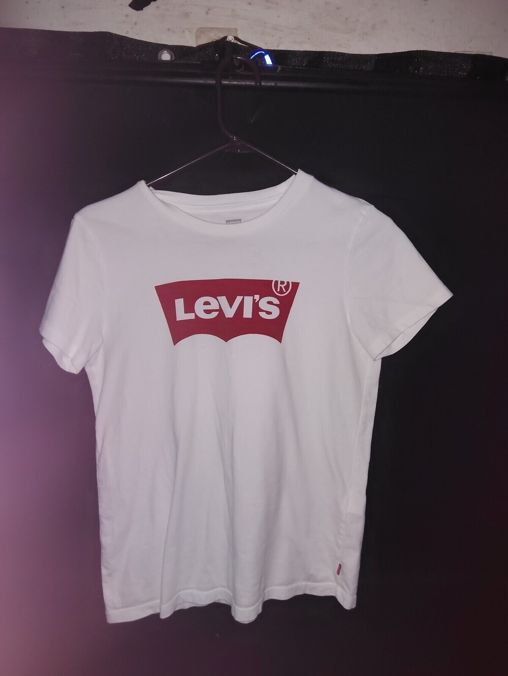 Levis logo T shirt white SM